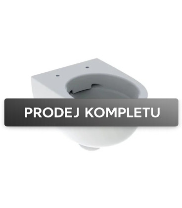 Geberit zkrácené WC 500.377.01.1 Rimfree + sedátko 573085