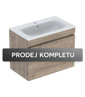 Geberit Renova Plan set 501.916.JR.1 dekor ořech 80 cm