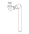 Geberit 245.602.00.1 odtokové koleno pro umyvadlo ONE – horizontální odtok