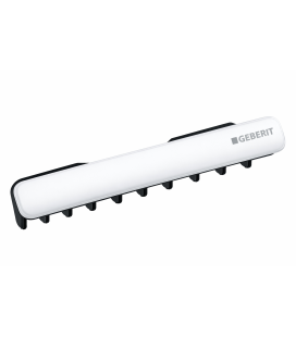 Geberit krytka výpusti umyvadla ONE s hřebenovou vložkou – bílá 245.451.11.1